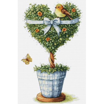 Cross Stitch Kit Luca-S - The Tree of Love, B7051