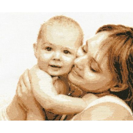 Alisa Counted Cross Stitch Kit 4‑13 – My Baby