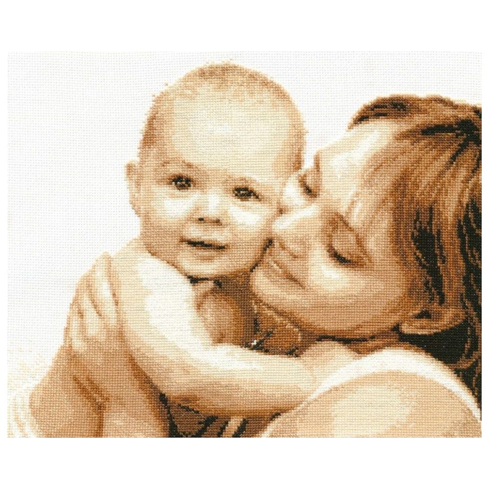 Alisa Counted Cross Stitch Kit 4‑13 – My Baby