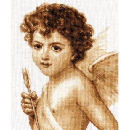 Alisa Counted Cross Stitch Kit 4‑14 – Cupid