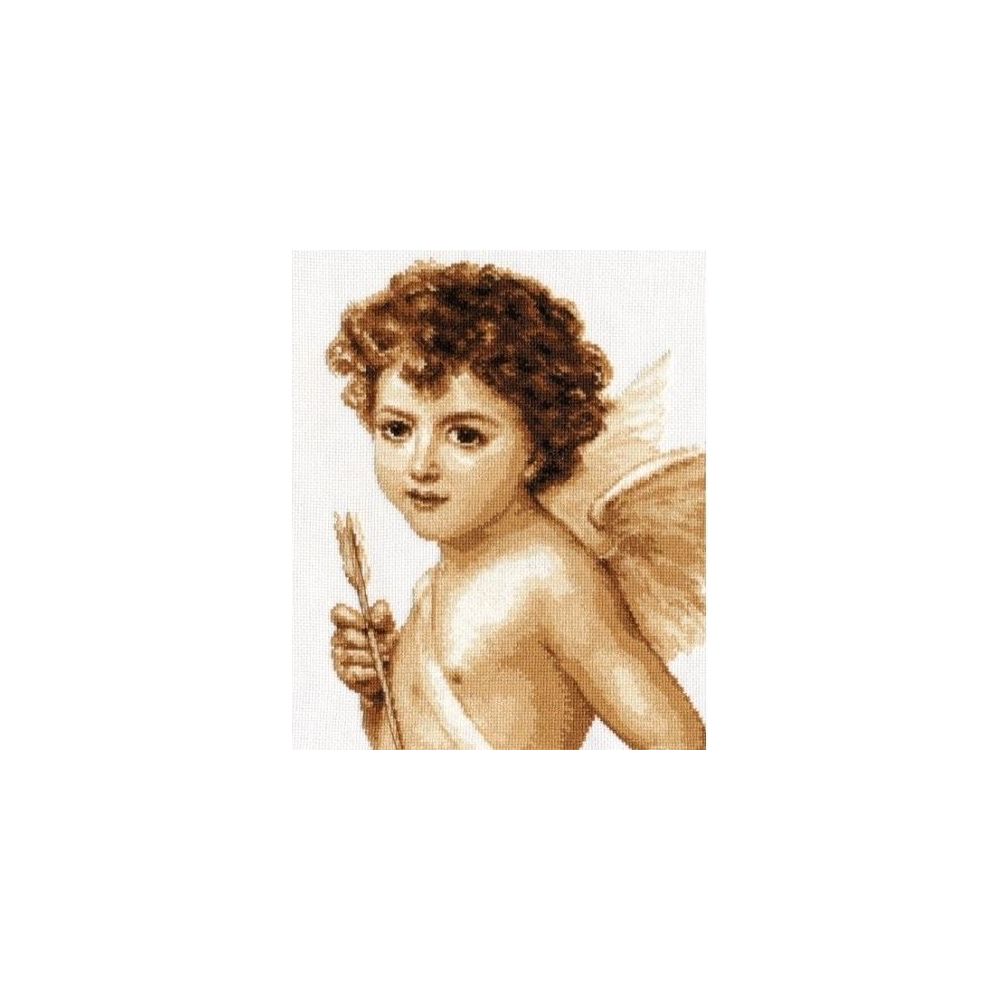 Alisa Counted Cross Stitch Kit 4‑14 – Cupid