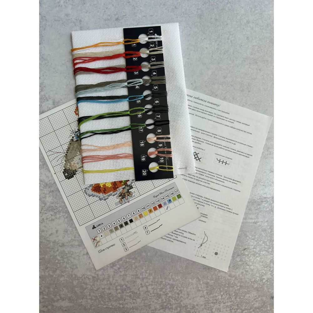Alisa Counted Cross Stitch Kit 0‑76 – Mousy