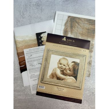 Alisa Counted Cross Stitch Kit 4‑13 – My Baby