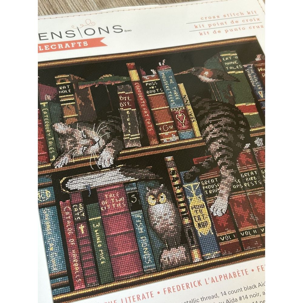 Counted Cross Stitch Kit Frederick the Literate, Dimensions 35048