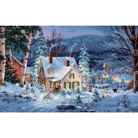 Counted Cross Stitch Kit Winter's Hush, Dimensions 70-08862