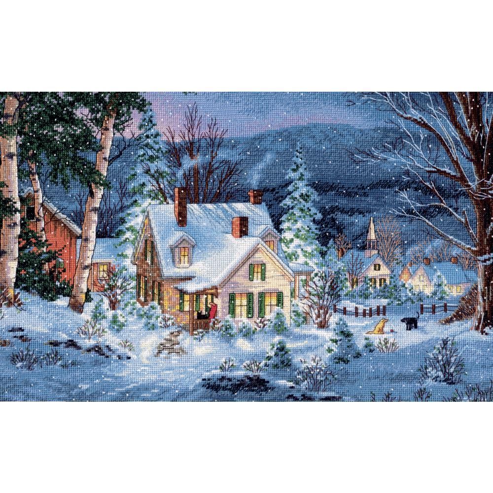 Counted Cross Stitch Kit Winter's Hush, Dimensions 70-08862