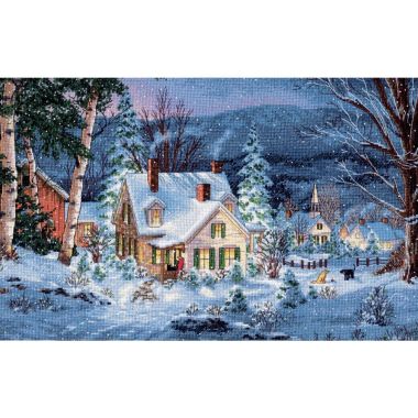Counted Cross Stitch Kit Winter's Hush, Dimensions 70-08862