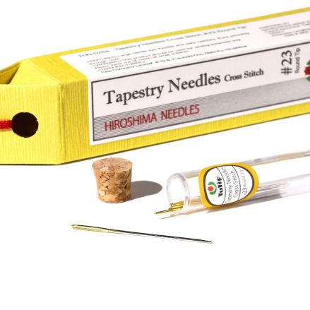 Tulip Hiroshima Tapestry - Cross-Stitch Needles 23, (THN-026e)