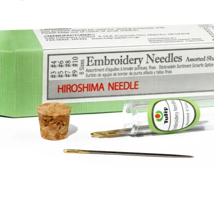 Tulip Hiroshima Embroidery Needles - Cross-Stitch Needles 3-10, (THN-106e)