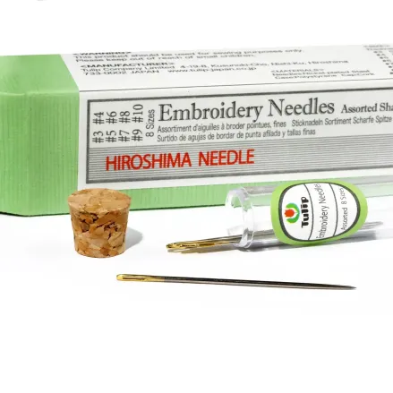 Tulip Hiroshima Embroidery Needles - Cross-Stitch Needles 3-10, (THN-106e)