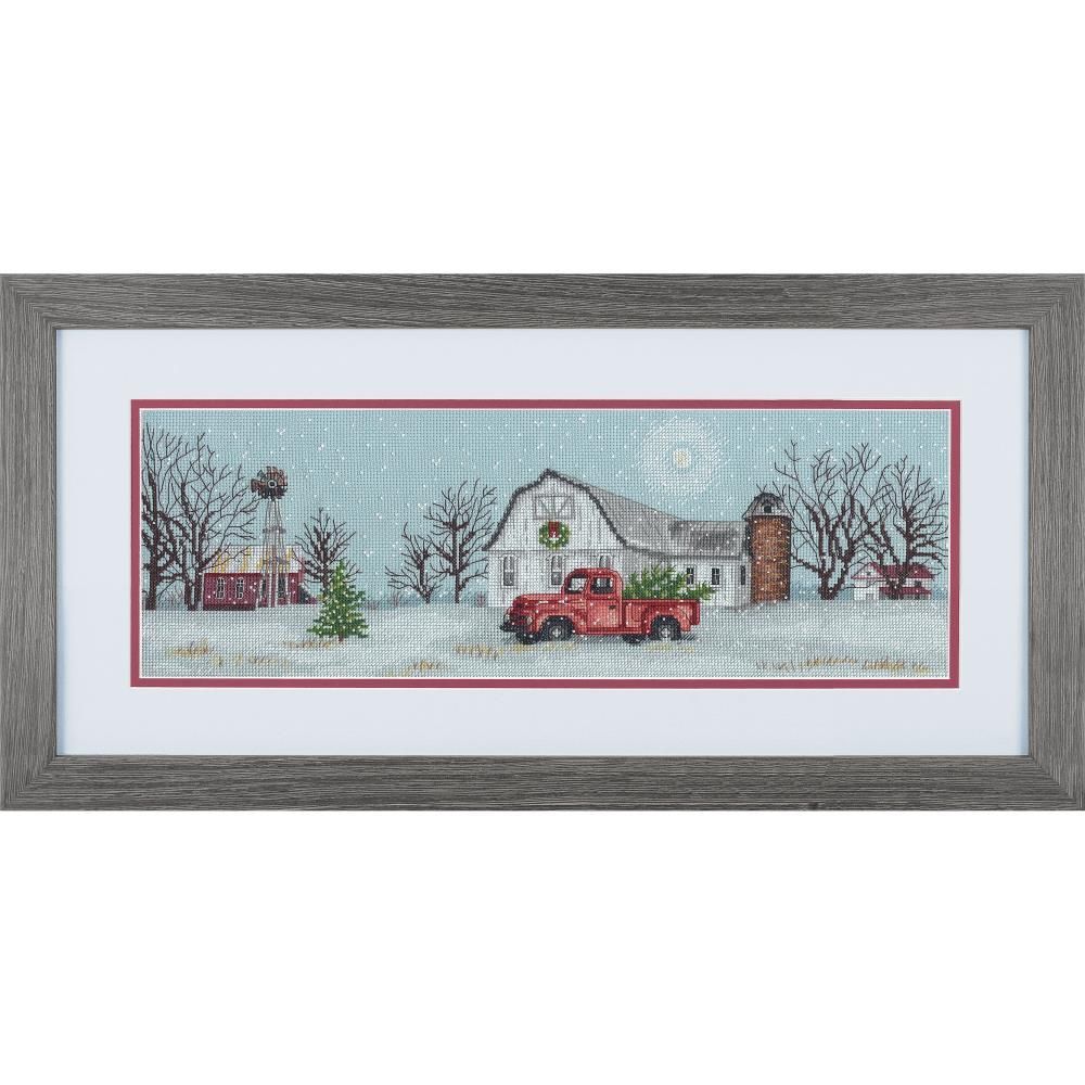 Dimensions Counted Cross Stitch Kit 70-08998 – Winter Farm