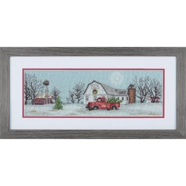 Dimensions Counted Cross Stitch Kit 70-08998 – Winter Farm