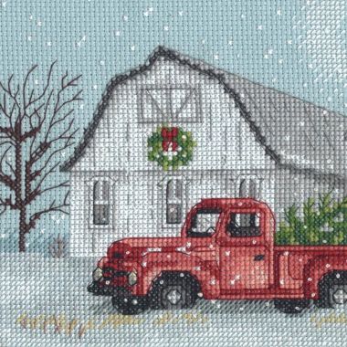 Dimensions Counted Cross Stitch Kit 70-08998 – Winter Farm