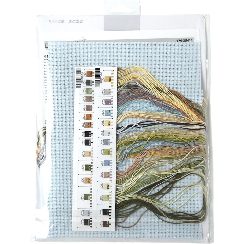 Dimensions Counted Cross Stitch Kit 14"X9" -Egret In Flight (14 Count), 70-35411