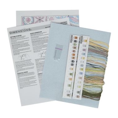 Dimensions Counted Cross Stitch Kit 14"X9" -Egret In Flight (14 Count), 70-35411