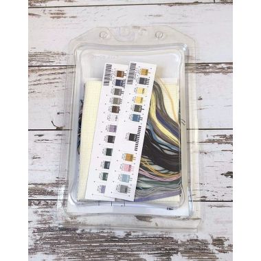 Petites Gold Collection Counted Cross Stitch Kit Morning Lake, Dimensions 65091