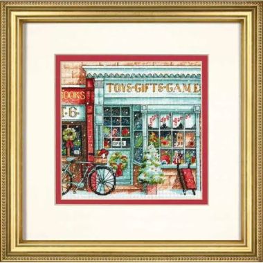 Dimensions Gold Collection Petites Counted Cross Stitch Kit Toy Shoppe, 70-08900