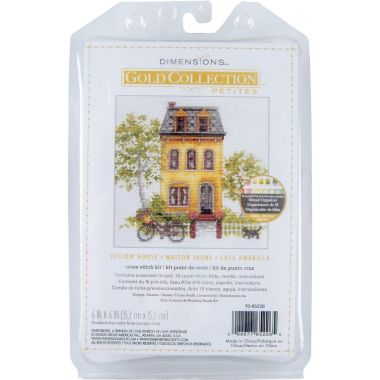 Dimensions Counted Cross Stitch Kit 70-65226 – Yellow House