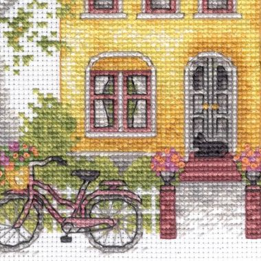 Dimensions Counted Cross Stitch Kit 70-65226 – Yellow House