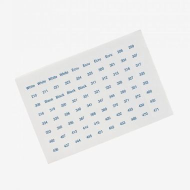 DMC Floss Number Stickers, 6103