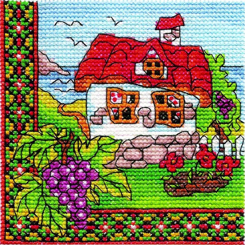 Cross-Stitch Kit “Besarabia Grapes ” Lady 01296