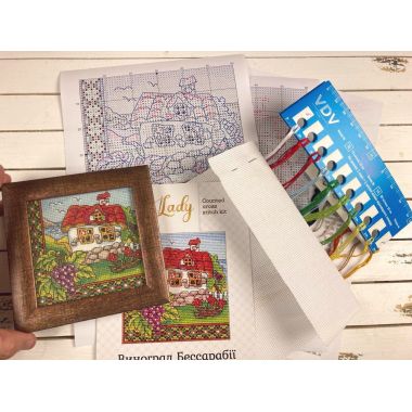 Cross-Stitch Kit “Besarabia Grapes ” Lady 01296