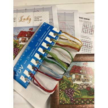Cross-Stitch Kit “Besarabia Grapes ” Lady 01296