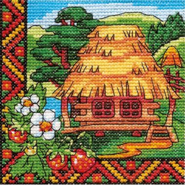 Cross-Stitch Kit “Volhynia Strawberries ” Lady 01297