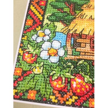 Cross-Stitch Kit “Volhynia Strawberries ” Lady 01297