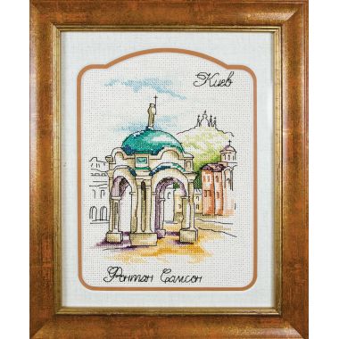 Cross-Stitch Kit “Fountain of Samson” Lady 01310
