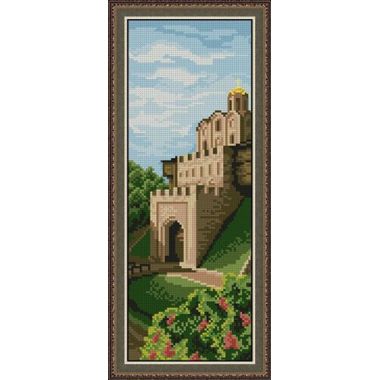 Cross-Stitch Kit “Golden gates" Lady 1025