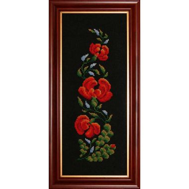 Cross-Stitch Kit "Petrikіvska painting" Lady 01565