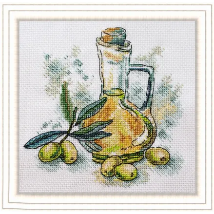 Cross-Stitch Kit “Still life with olives” Iris Design 05139