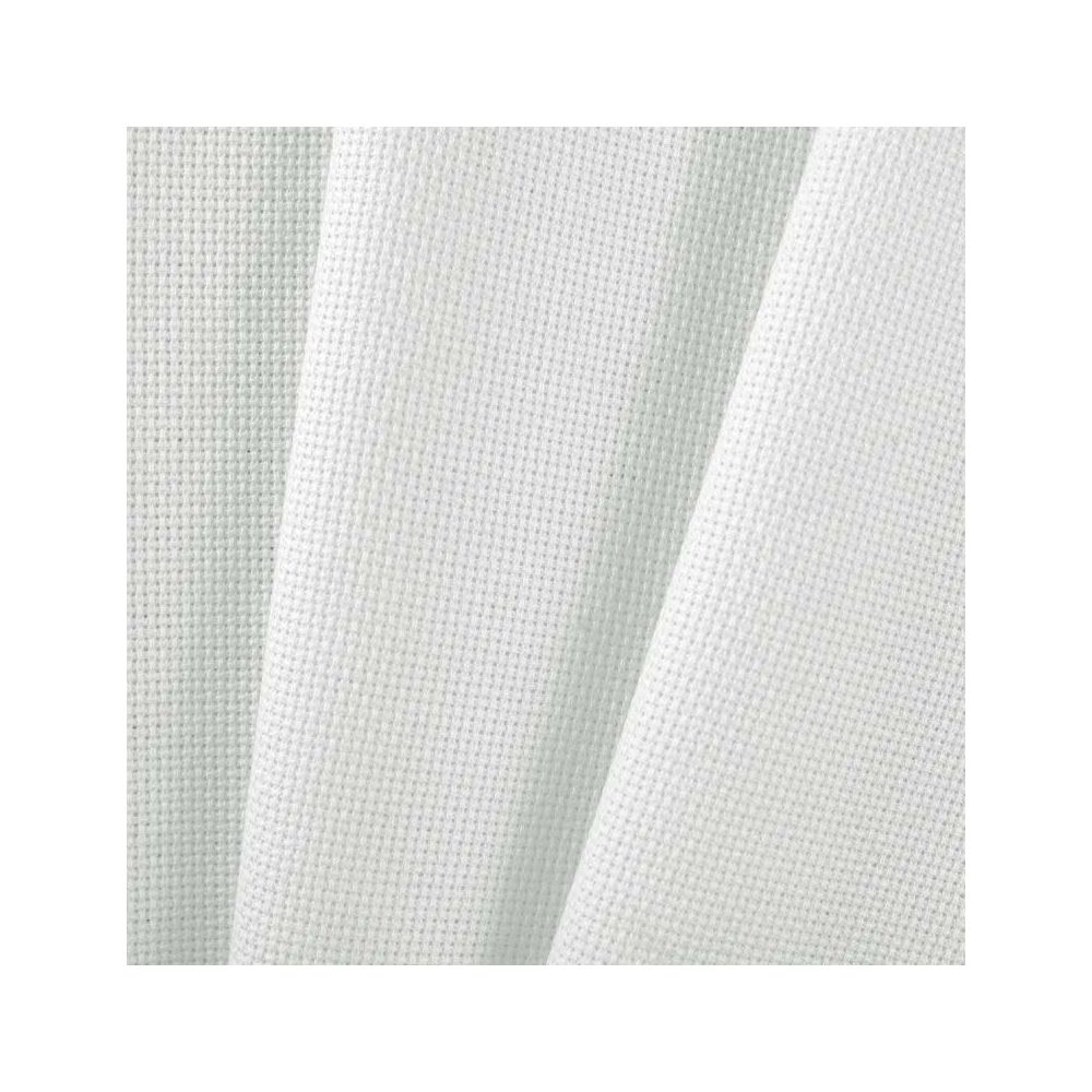 Aida 14 White Count Cross Stitch Fabric – Soft High-Quality Canvas