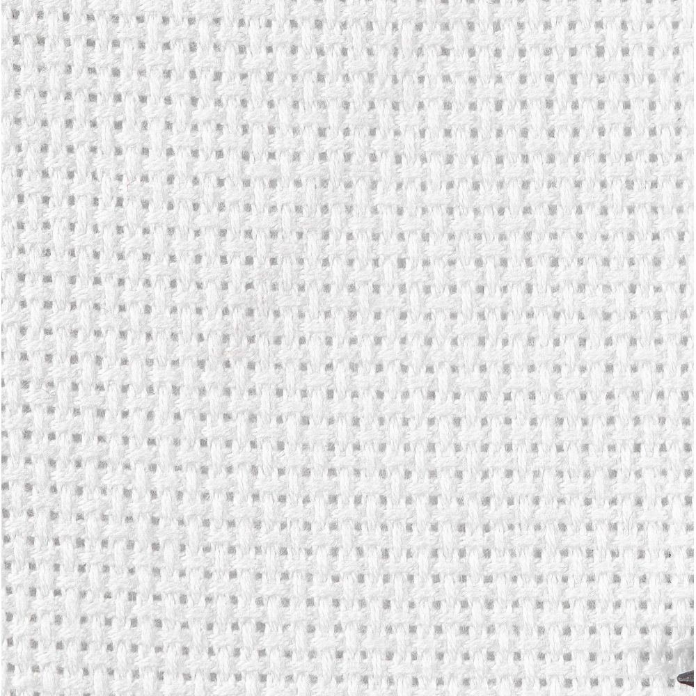 Aida 14 White Count Cross Stitch Fabric – Soft High-Quality Canvas