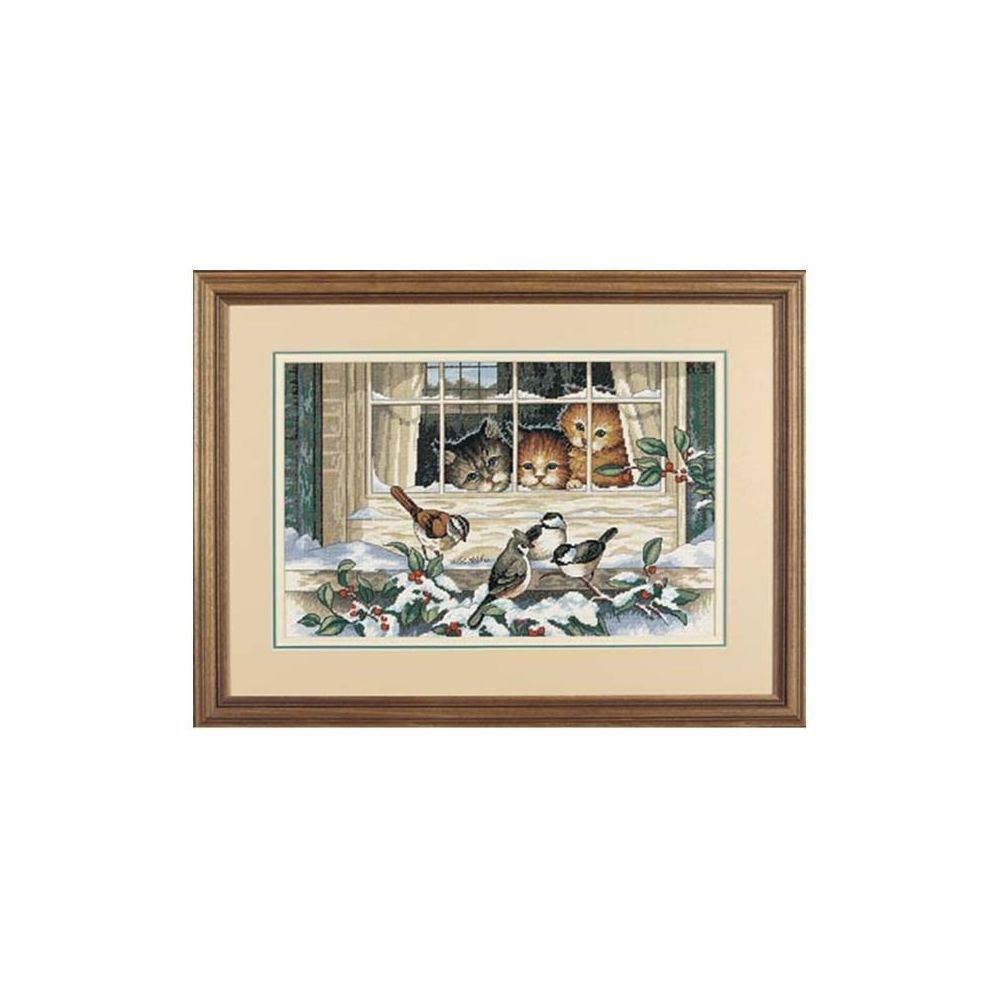 Dimensions Counted Cross Stitch Kit 03839 – Three Bird Watchers