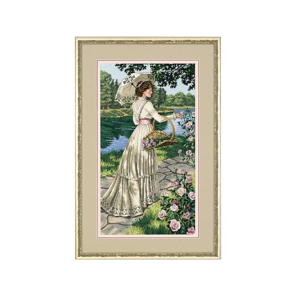 Dimensions Counted Cross Stitch Kit 03868 – A Summer Stroll