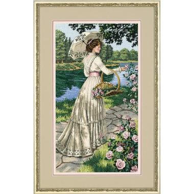 Dimensions Counted Cross Stitch Kit 03868 – A Summer Stroll
