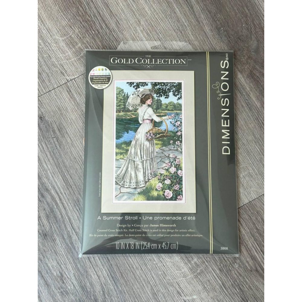 Dimensions Counted Cross Stitch Kit 03868 – A Summer Stroll