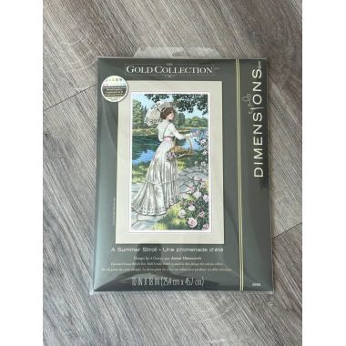 Dimensions Counted Cross Stitch Kit 03868 – A Summer Stroll