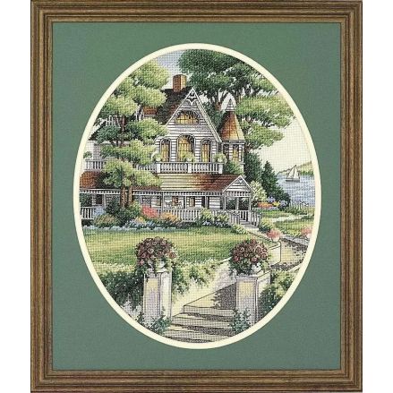 Dimensions Counted Cross Stitch Kit 03874 – Lovely Victorian Home