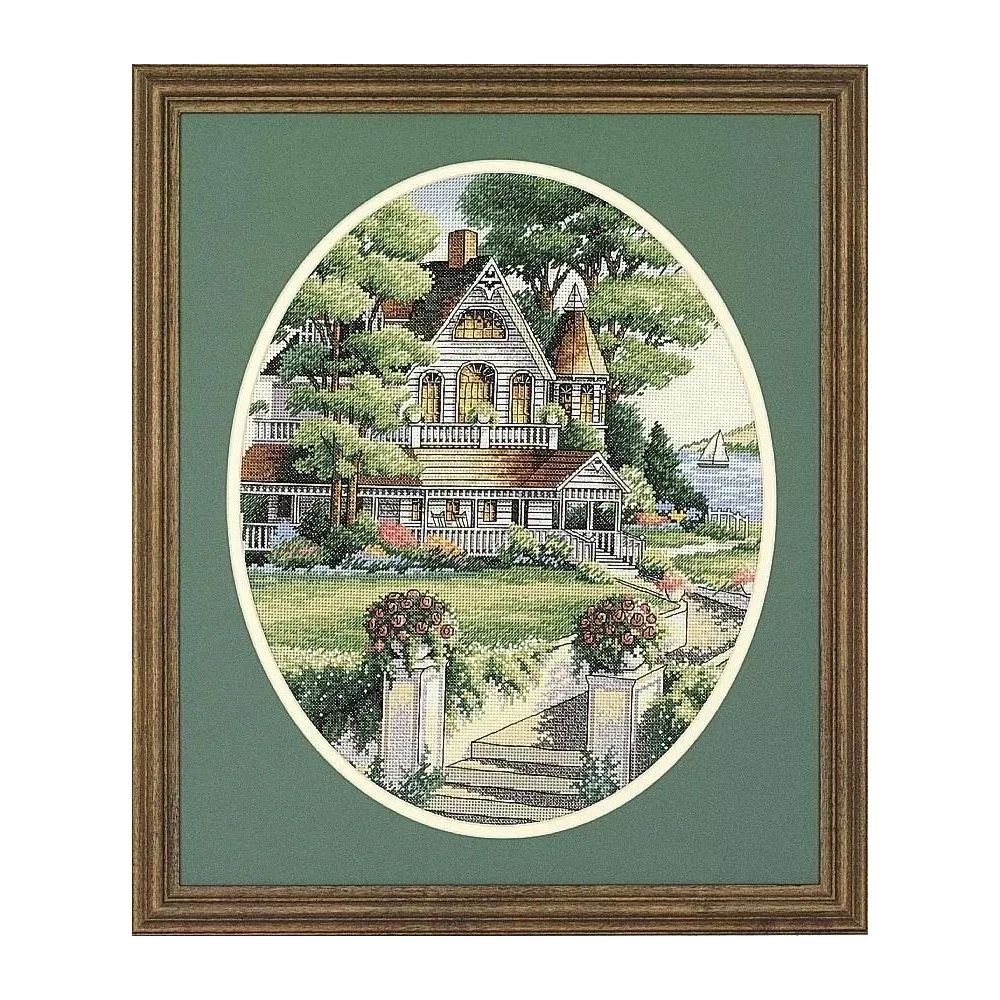 Dimensions Counted Cross Stitch Kit 03874 – Lovely Victorian Home