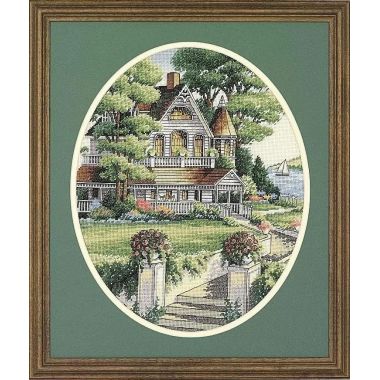 Dimensions Counted Cross Stitch Kit 03874 – Lovely Victorian Home