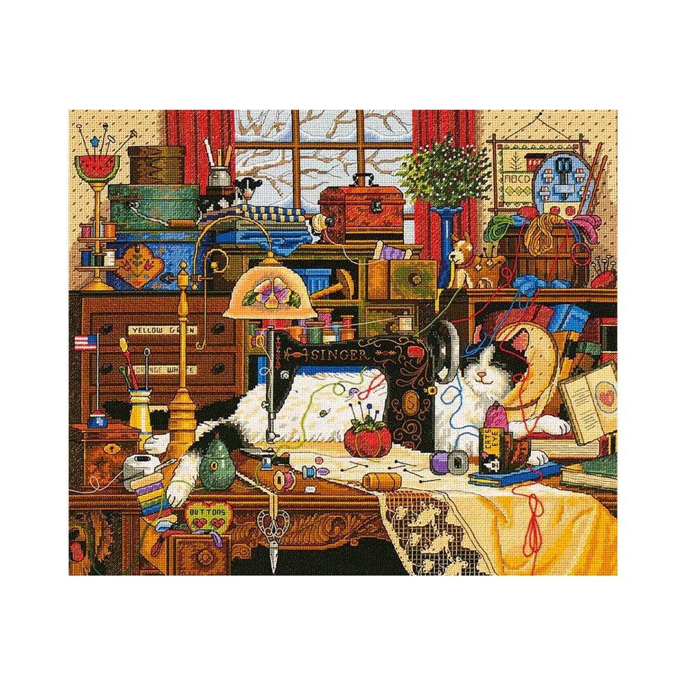 Dimensions Counted Cross Stitch Kit 03884 – Maggie the Messmaker