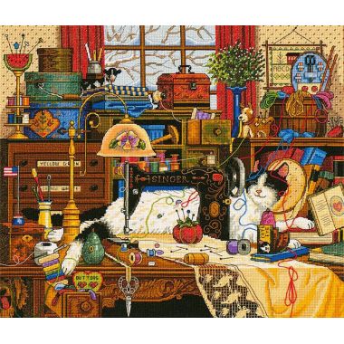 Dimensions Counted Cross Stitch Kit 03884 – Maggie the Messmaker