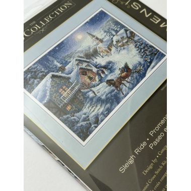 Dimensions Counted Cross Stitch Kit 08689 – Sleigh Ride