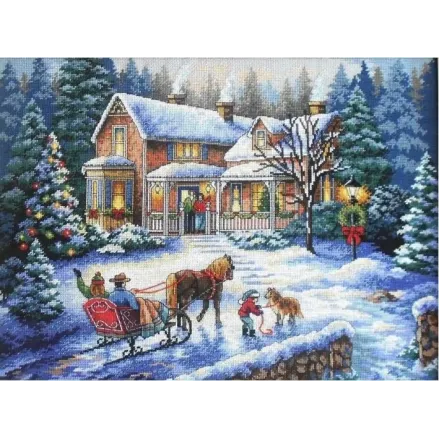 Dimensions Counted Cross Stitch Kit 08733 – Coming Home for the Holidays