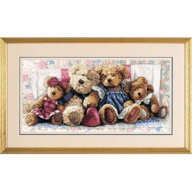 Dimensions Counted Cross Stitch Kit 35039 – A Row of Love