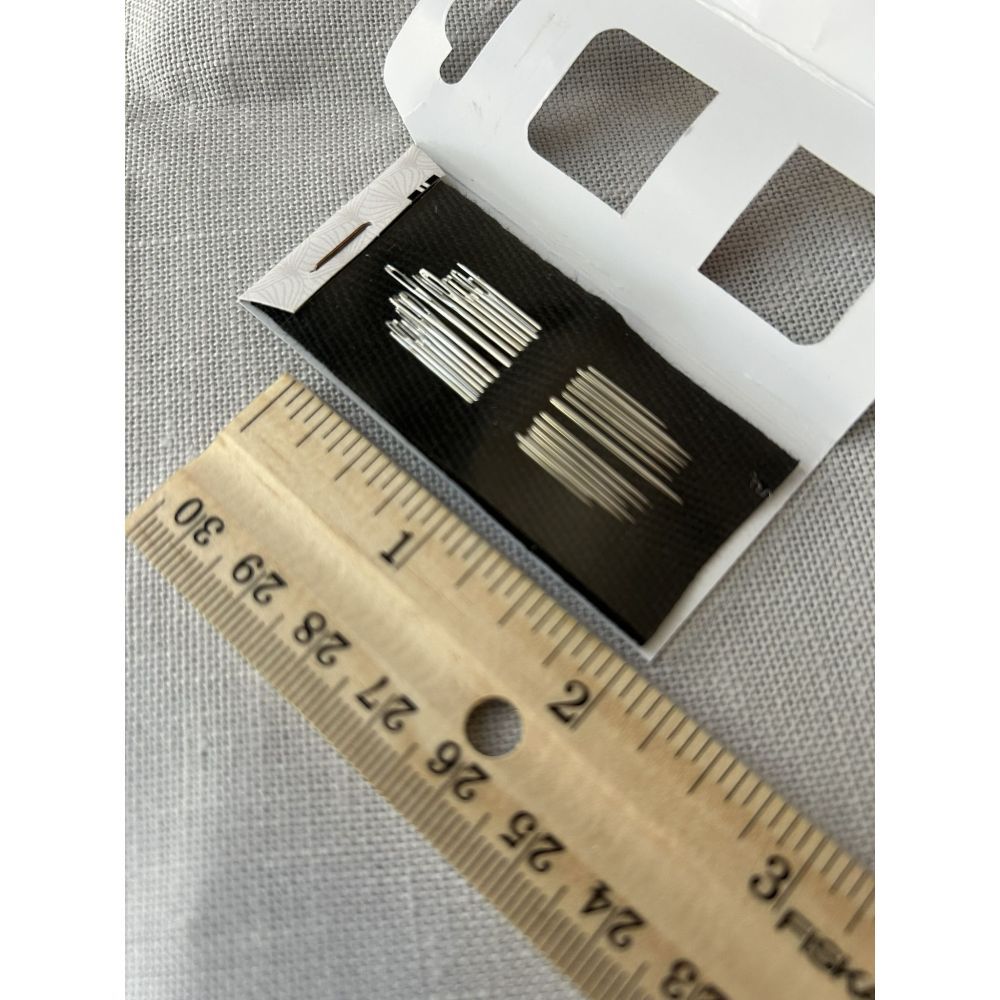 Bohin Embroidery Needles 00768 – Sizes 3/9, 15 pcs