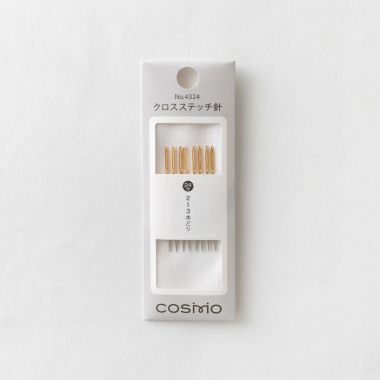 Cosmo Cross Stitch Needles 4324 – Size 24, 8 pcs
